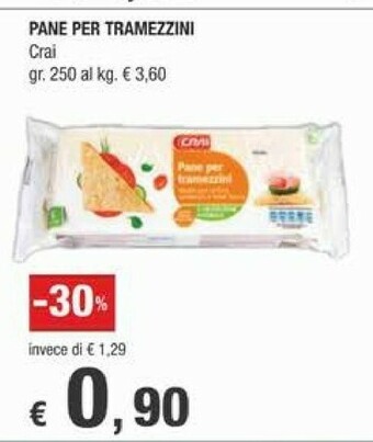 Crai Pane offerta