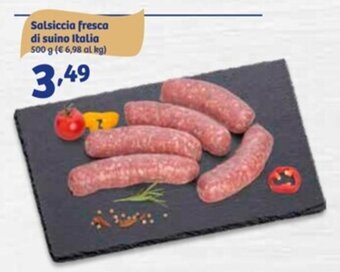 In'S Mercato Salsiccia Fresca di Suino Italia 500 g offerta