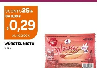Ekom Wurstel offerta