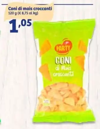 In'S Mercato Go Party Coni di Mais Croccanti 120 g offerta