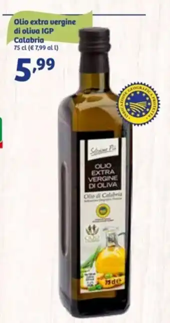 In'S Mercato Olio Extra Vergine di Oliva IGP Calabria 75 cl offerta