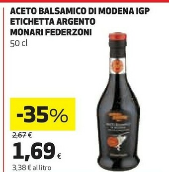 Monari federzoni Aceto Balsamico Di Modena IGP 500 G(ml)