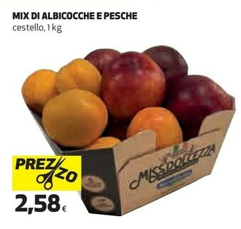 Coop Mix Di Albicocche E Pesche offerta