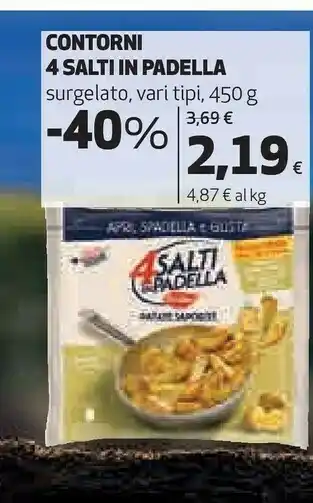Coop 4 salti in padella Contorno Mediterraneo offerta