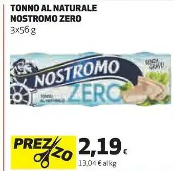 Coop Nostromo Tonno Al Naturale 168 G(ml) offerta