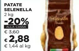 Coop Selenella Patate 2 Kg offerta