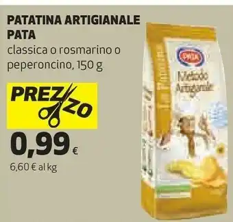 Coop Pata - La Patatina Artigianale Al Peperoncino 150 G(ml) offerta