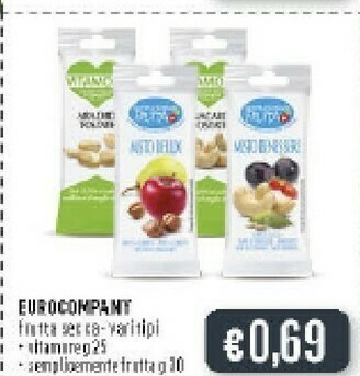 Deco Supermercati Eurocompany Frutta Secca offerta