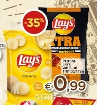 Crai Lays Snack offerta