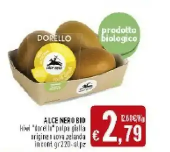 Alce Nero Bio Kiwi Dorello Polpa Gialla