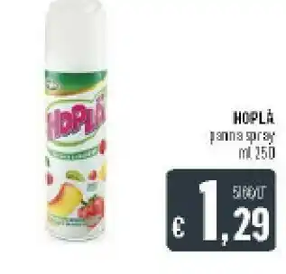 Deco Supermercati Trevalli Panna Hopla Spray offerta