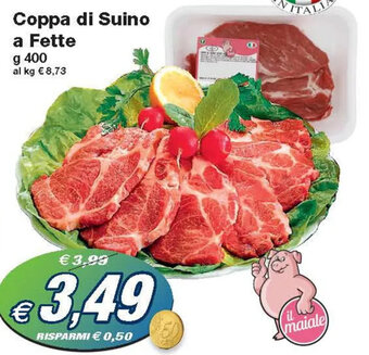 Prix Quality Coppa di Suino a Fette g 400 offerta