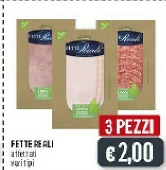 Deco Supermercati Fette Reali Affettati offerta
