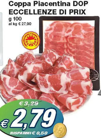 Prix Quality Eccellenze di Prix Coppa Piacentina DOP g 100 offerta