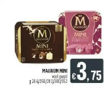 Deco Supermercati Algida Magnum Mini Pink Black offerta