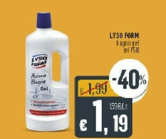 Deco Supermercati Lysoform Bagno Gel offerta