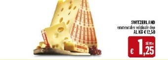 Deco Supermercati Switzerland Emmentaler Originale DOP offerta