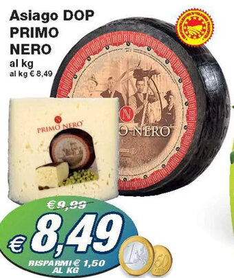 Prix Quality Primo Nero Asiago DOP offerta