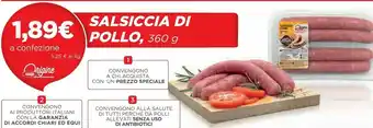 Ipercoop Coop - Salsiccia Di Pollo offerta