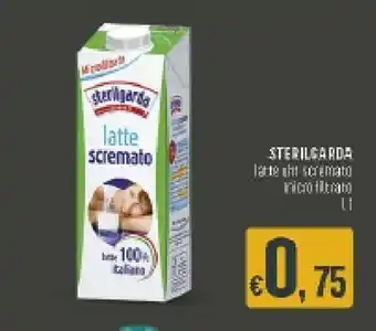 Deco Supermercati Sterilgarda Latte Parzialmente Scremato UHT 1000 G(ml) offerta