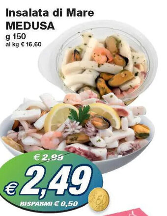 Prix Quality Medusa Insalata Di Mare g 150 offerta