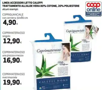 Ipercoop Caleffi Coprimaterasso Matrimoniale offerta