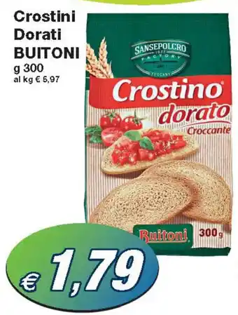 Prix Quality Buitoni Crostini Dorati g 300 offerta