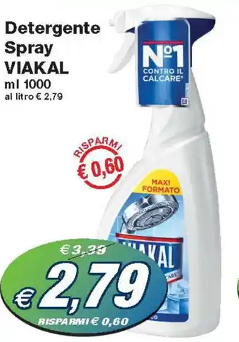 Prix Quality Viakal Detergente Spray ml 1000 offerta