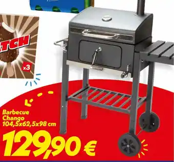 Iper Super Conveniente Barbecue Chango 104.5x62.5x98 cm offerta