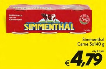 Iper Super Conveniente Simmenthal Carne 3x140 g offerta