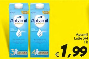 Aptamil Latte 3/4 1 lt