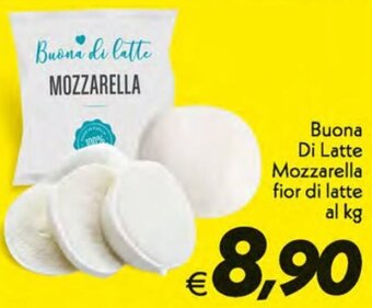 Iper Super Conveniente Buona Di Latte Mozzarella Fior di Latte offerta