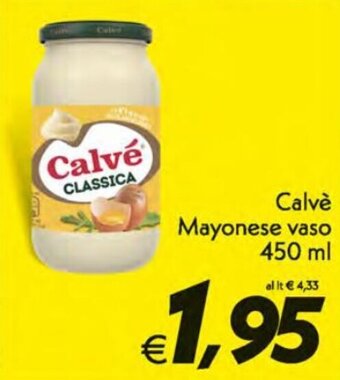 Iper Super Conveniente Calvè Mayonese Vaso 450 ml offerta