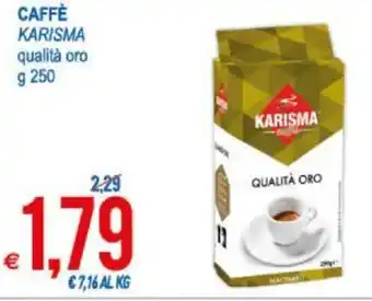 Karisma Caffè qualità oro g 250