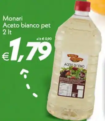 Iper Super Conveniente Monari Aceto Bianco Pet 2 lt offerta