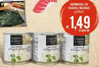 MD Discount Creazione e Sapore Germogli di Fagioli Mungo g 200x3 offerta