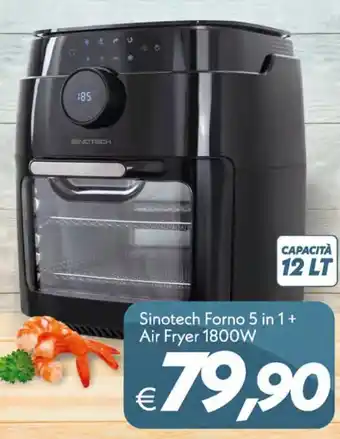 Iper Super Conveniente Sinotech Forno 5 in 1 + Air Fryer 1800W offerta