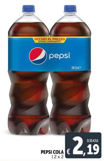 Deco Supermercati Pepsi Cola l 2 x 2 offerta