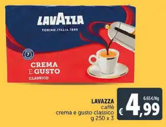 Lavazza Caffè Crema E Gusto Classico g 250 x 3