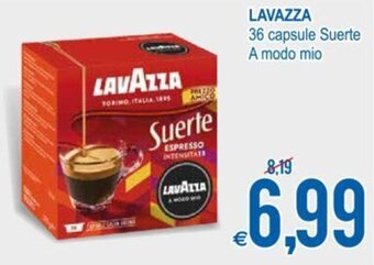 MD Discount Lavazza 36 capsule Suerte a modo mio offerta