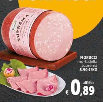 Deco Supermercati Fiorucci Mortadella Suprema offerta