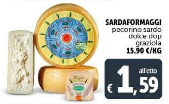 Sardaformaggi Pecorino Sardo Dolce DOP Graziola