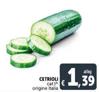 Deco Supermercati Cetrioli offerta