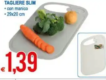 MD Discount Tagliere Slim 29x20 cm offerta