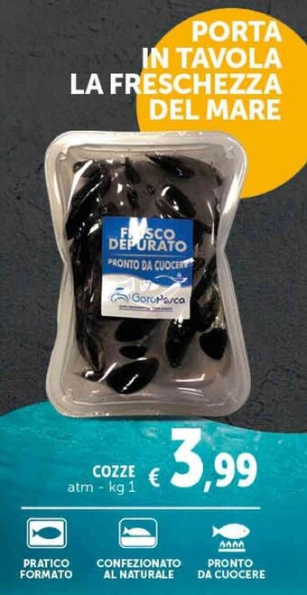 Deco Supermercati Cozze offerta