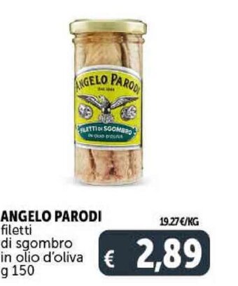 Deco Supermercati Angelo Parodi Filetti Di Sgombro In Olio d'Oliva g 150 offerta