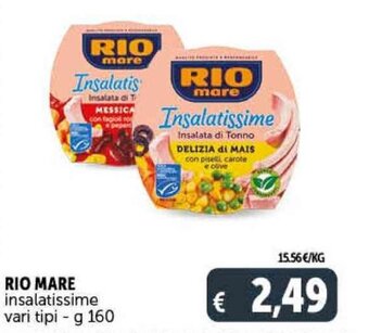Rio Mare Insalatissime Vari Tipi - g 160