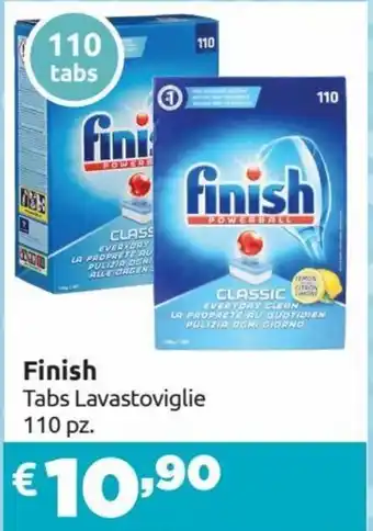 Finish Tabs Lavastoviglie 110 pz.