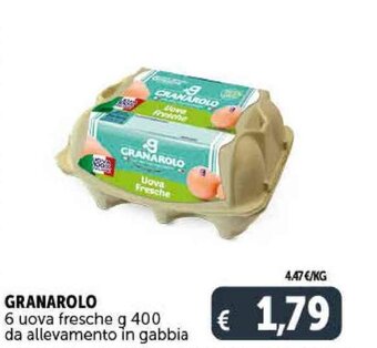 Deco Supermercati Granarolo 6 Uova Fresche g 400 offerta