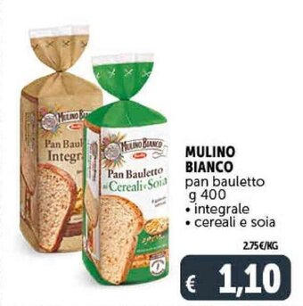 Deco Supermercati Mulino Bianco Pan Bauletto g 400 offerta
